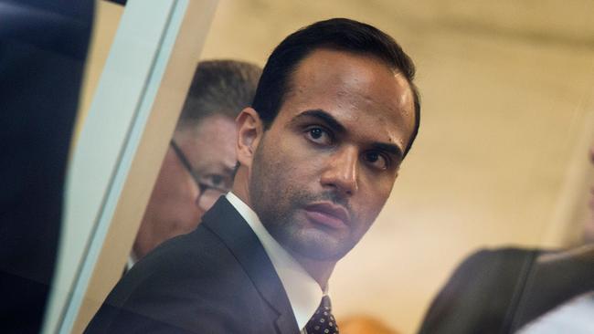 Former foreign policy advisor to US President Donald Trump's election campaign, George Papadopoulos.