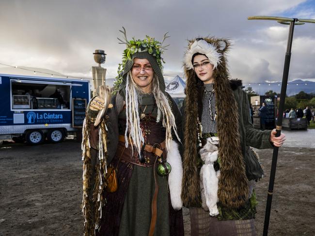 Willie Smith's Midwinter Festival Huonville - Rachael Westblade and Emily Westblade. Picture: Caroline Tan