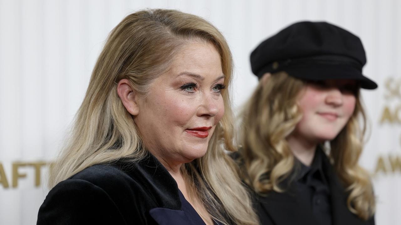 Christina Applegate and Sadie Grace LeNoble attend the 29th Annual Screen Actors Guild Awards. (Photo by Frazer Harrison/Getty Images)