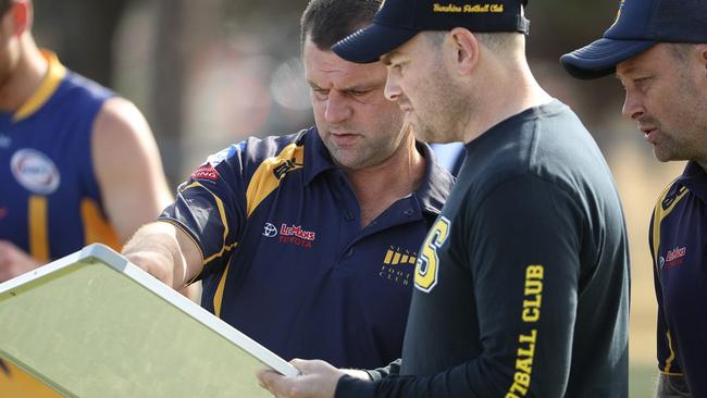 Sunshine WRFL coach Adam Contessa. Picture: Local Legends Photography