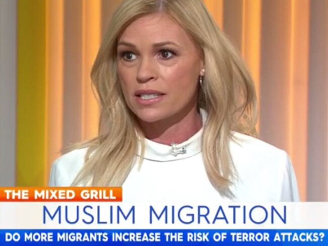 Sonia Kruger wants Australia to close its borders to Muslims. Picture: Today