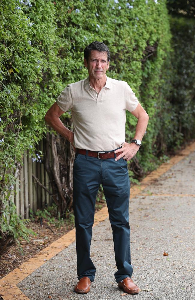 Former Home and Away star David E Woodley is one of three candidates to be running in Division 6 at the March election. Picture Glenn Hampson