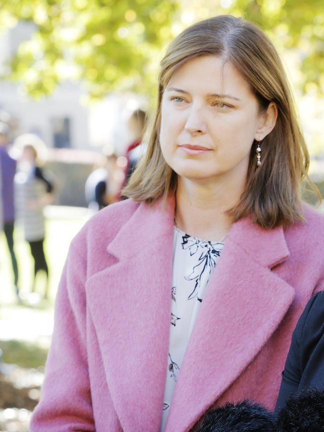 Federal member for Franklin Julie Collins. Picture: MATHEW FARRELL