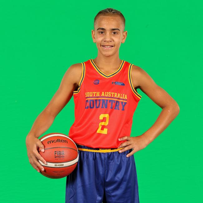 Port Lincoln rising basketballer Zacharia Young. Picture: SA Country Basketball Association/AllStar Photos