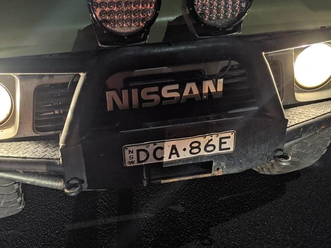 Police are searching for a driver of a Nissan with false plates who gave the wrong details after hitting a six-year-old boy in Epping on March 9, 2021. Picture: Supplied