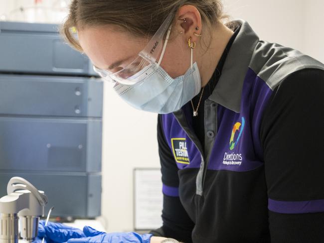 First look inside pill-testing clinic