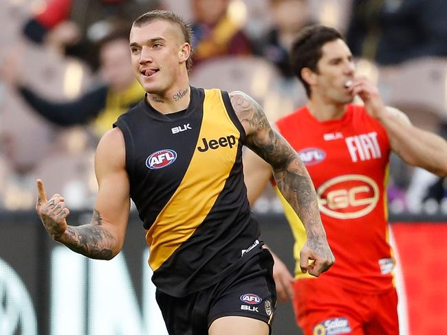 Dustin Martin’s affair was twisted by the AFL to make the victim look like the malefactor.