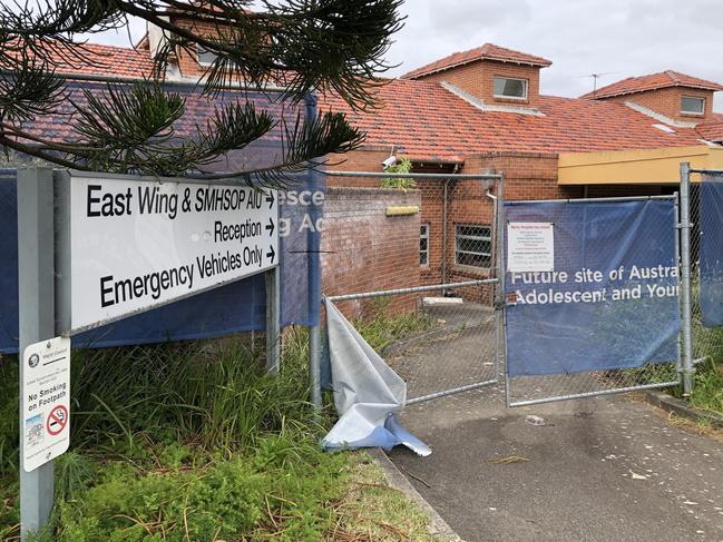 The now vacant Manly Hospital site. Picture: Jim O'Rourke