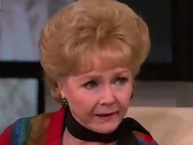 Debbie Reynolds spoke openly about her relationship with Harry to Oprah in 2011. Picture: YouTube