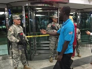 Abandoned car sparks airport lockdown