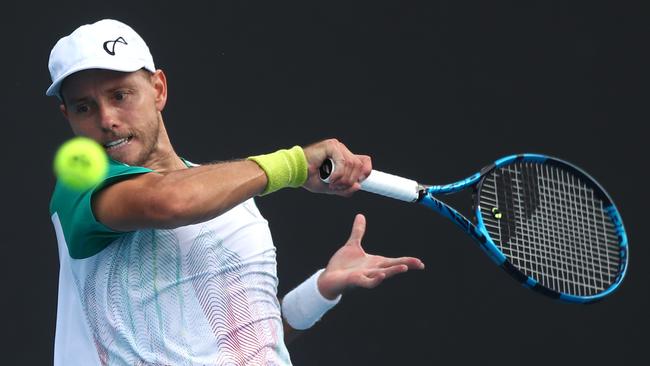 James Duckworth will be Australia’s No.2 singles player in the ATP Cup after a strong run of form to end 2021. Picture: Getty Images