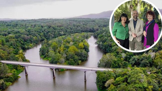 LNP Candidate for Cairns Yolonde Entsch, LNP Deputy Leader David Janetski and Shadow Finance Minister Fiona Simpson have discussed the future of the Barron River Bridge.