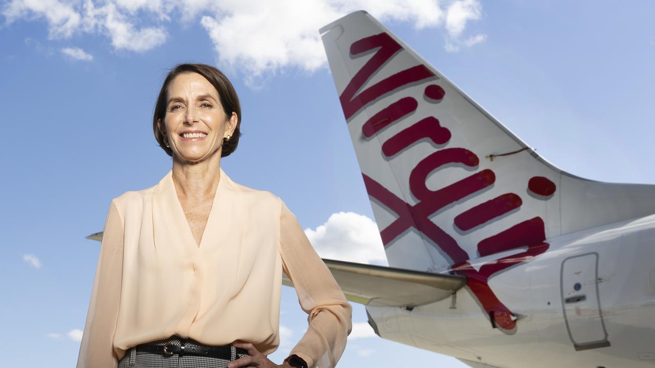 Virgin CEO Jayne Hrdlicka. Picture: NCA NewsWire / Sarah Marshall