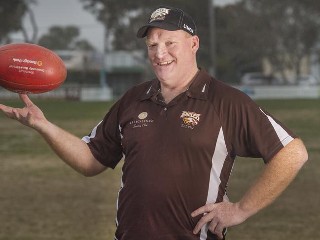 Lance Whitnall has taken charge at Craigieburn's. Picture:Rob Leeson.