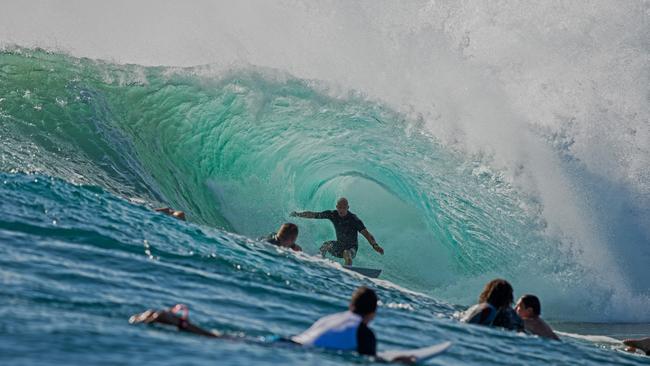 Snapper Rocks from this weekends swell. Please credit the image Tony Harrington/Harroart.com My number is 0427427761