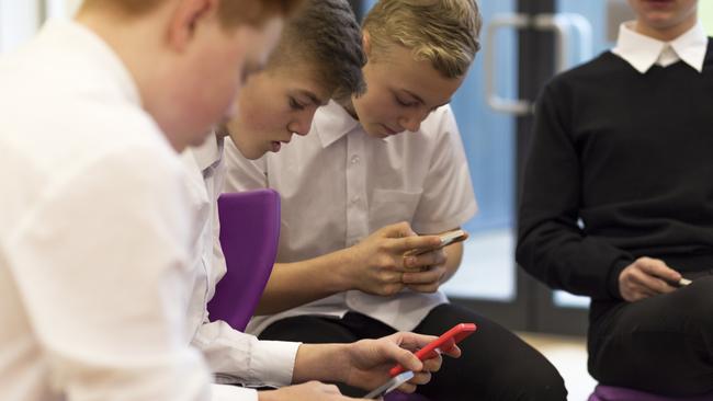 Under the school phone ban, all phones must be locked away for the duration of the school day and smartwatch and ipad notifications switched off.