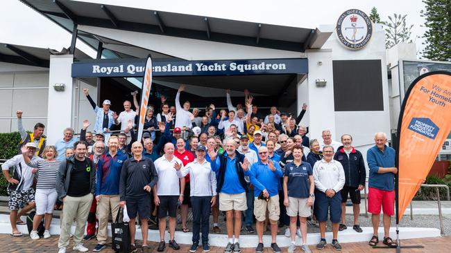 After the Property Industry Foundation Regatta which raised $150,000.
