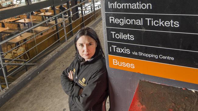 Hume Mayor Carly Moore says she is disappointed that there has been no money for the redevelopment of the Broadmeadows Train Station. Picture: Rob Leeson.