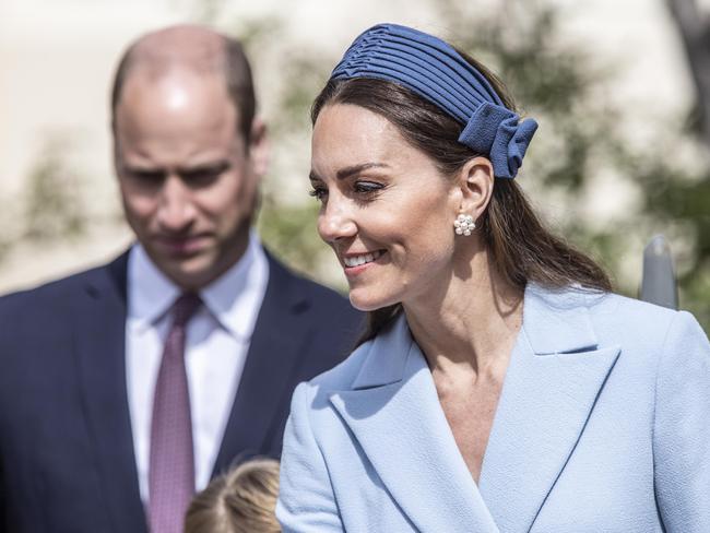 Princess Catherine, on Easter Sunday in 2022, has attended the traditional service for years. Picture: Getty Images