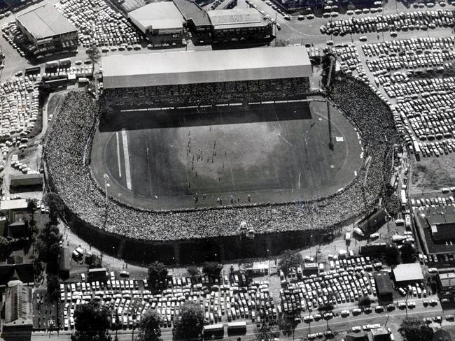 More than 40,000 people watched the grand final between Redcliffe and Valleys at Lang Park on September 17, 1973.