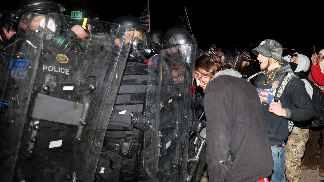 Rioters managed to storm the Capitol building in Washington D.C. earlier today. Picture: Tasos Katopodis/Getty Images/AFP