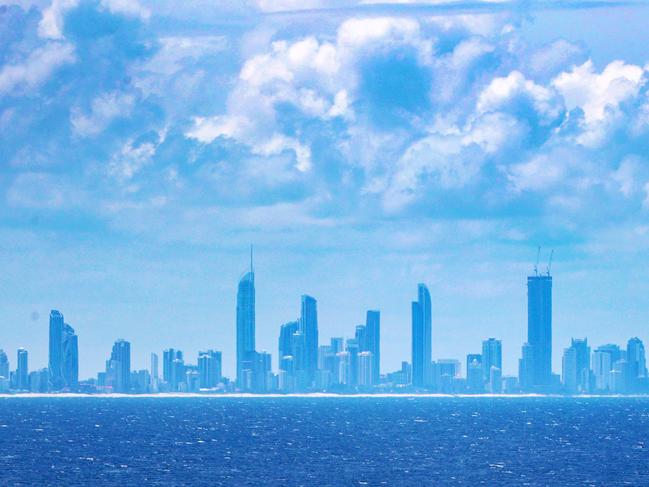 Gold Coast skyline file picture.Picture: NIGEL HALLETT
