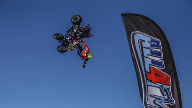 ALL4FMX quad bike stunt riders will show off their stuff at the Seymour Expo.