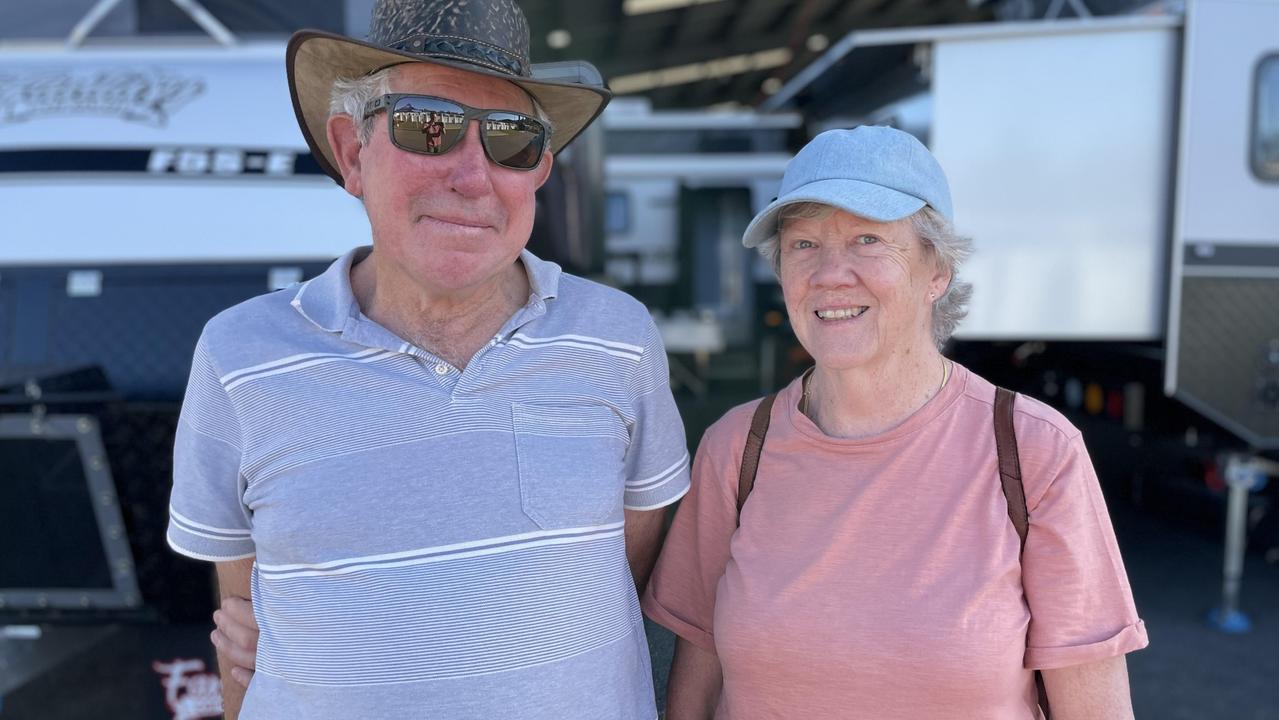 Adrian Kemp, left, and Kriena Kemp, right. Picture: Asa Andersen.