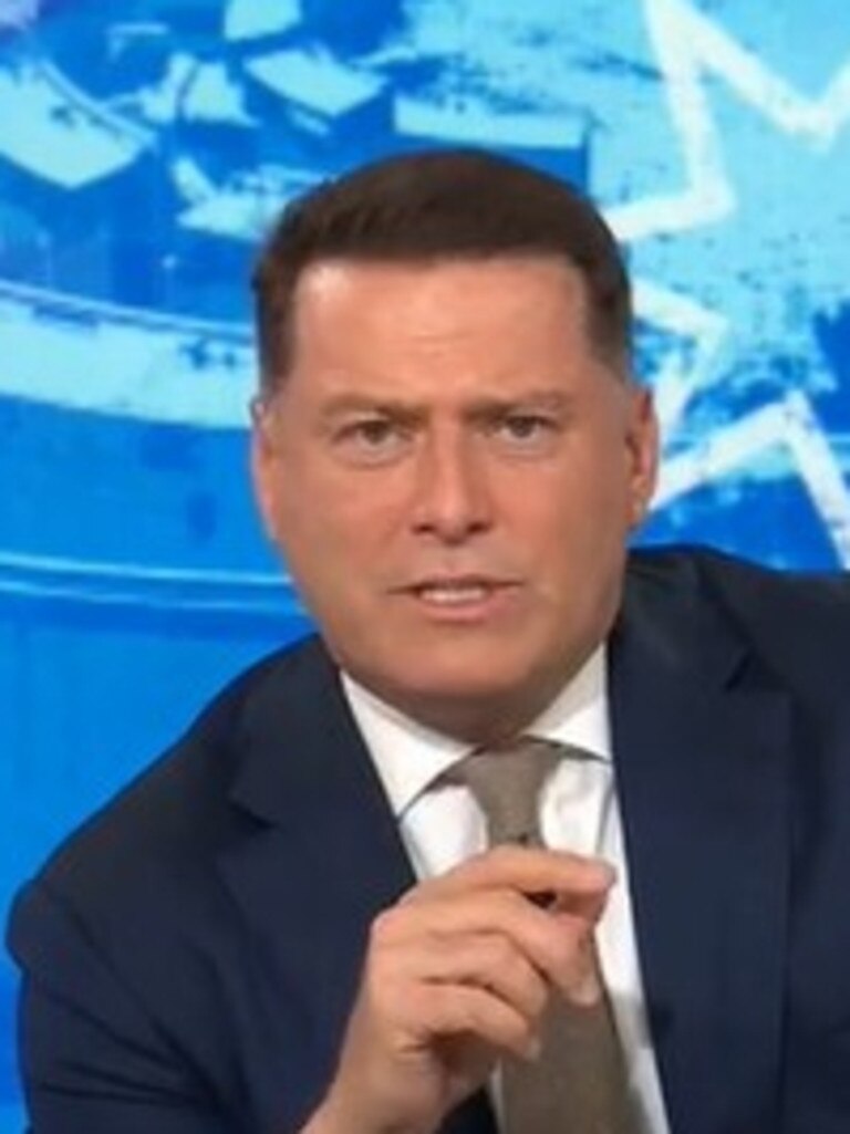 Karl Stefanovic grilled Defence Minister Richard Marles over the troubled Taipan helicopters on the Today Show. Picture: Supplied