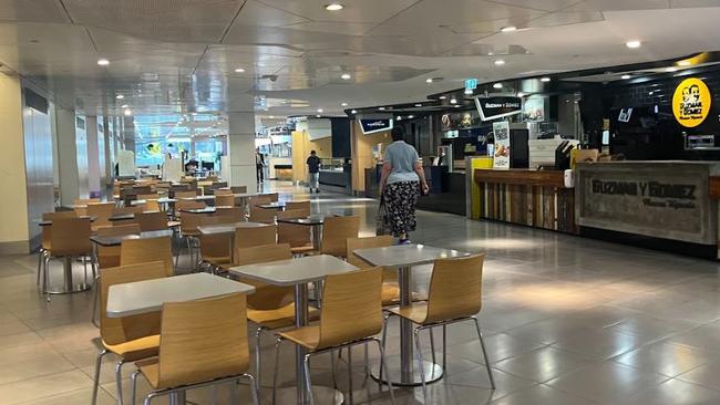 Retailers and customers are abandoning food courts in the Brisbane CBD at alarming rates. Picture: Grace Koo