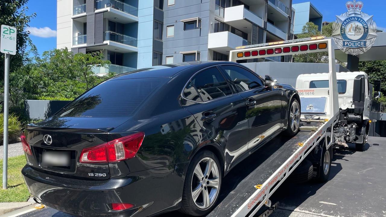 Cars were also seized.