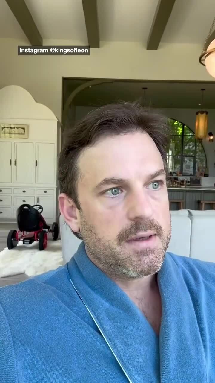 Pretty gnarly' Kings Of Leon frontman speaks after 'freak accident'