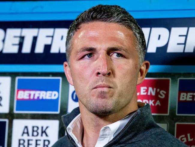 Warrington Wolves coach Sam Burgess.