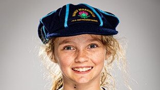 Matilda Brown, NSW PSSA u12 Girls Cricket Team to play School Sports Australia u12 national titles in Ballarat 2022, picture at Raby Oval, Raby NSW, 16 November 2022. Picture: Jason Hosken (News Corp)