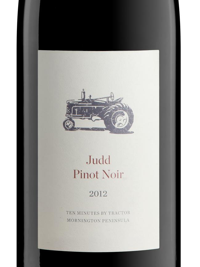 Ten Minutes by Tractor Judd pinot noir 2012.