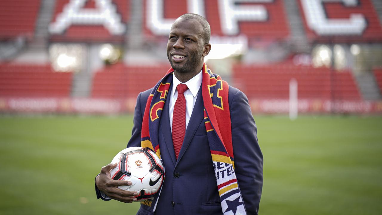 Committee for Adelaide chief executive officer Bruce Djite, a former Socceroo and Adelaide United player. Picture: Mike Burton