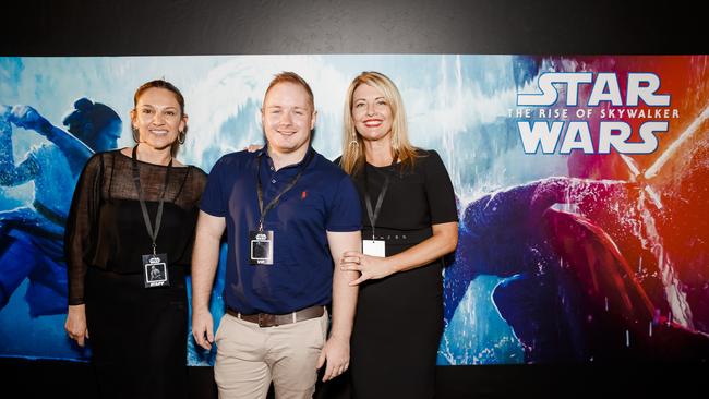 The Brisbane premiere of Star Wars: The Rise of Skywalker at Reading Cinemas Newmarket. Picture: Jared Vethaak