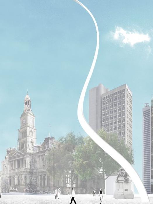 City of Sydney’s new look Cloud Arch.