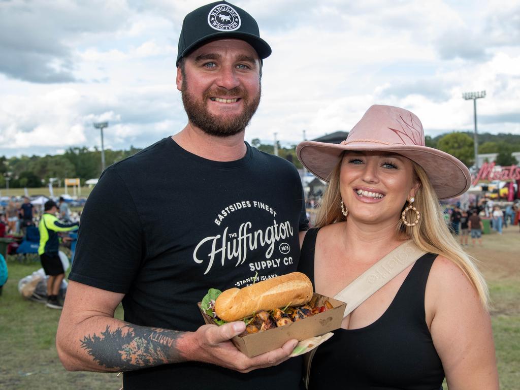 Chris and Tamarah Lange at Meatstock - Music, Barbecue and Camping Festival at Toowoomba Showgrounds.Friday March 8, 2024 Picture: Bev Lacey