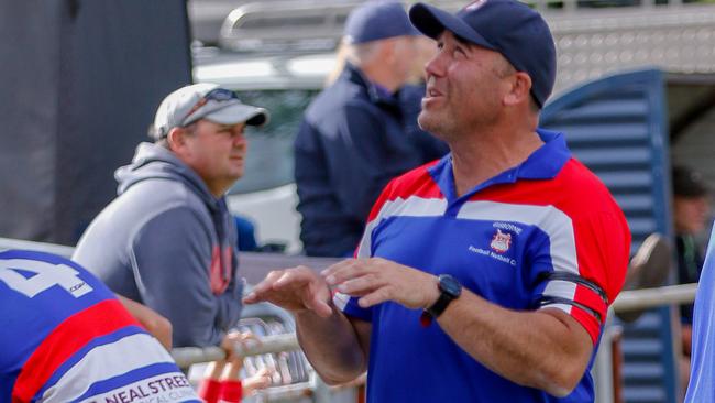 Gisborne coach Rob Waters. Picture: Aaron Cook