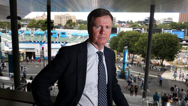 Former Tennis Australia president Stephen Healy. Picture: David Geraghty