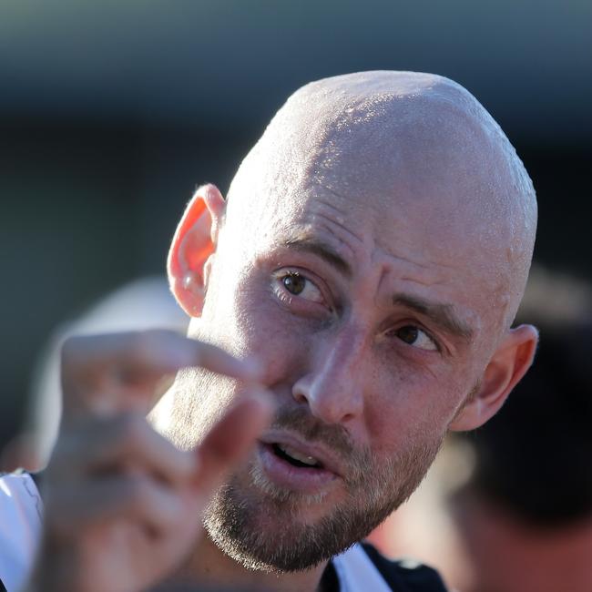 Wangaratta Magpies coach Ben Reid. Picture: Yuri Kouzmin