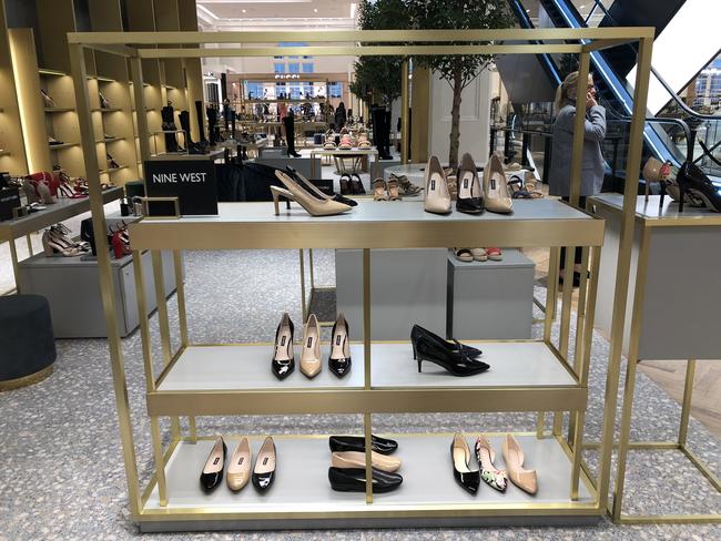 David Jones reveals entire store floor dedicated to shoes