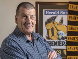 Jeff Kennett isn't happy with the Hawks' 2019 fixture. Picture: Jason Edwards