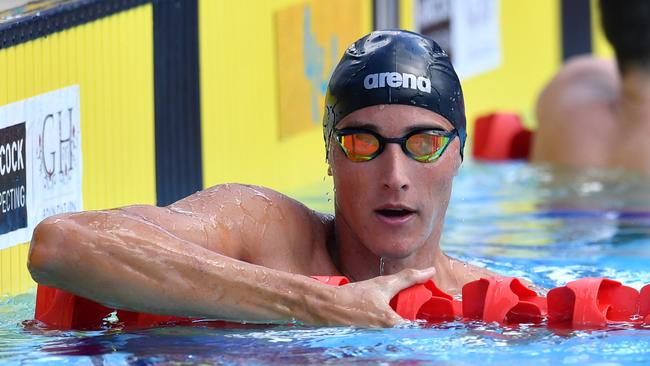 Cameron McEvoy finished fastest for the blue ribbon event.