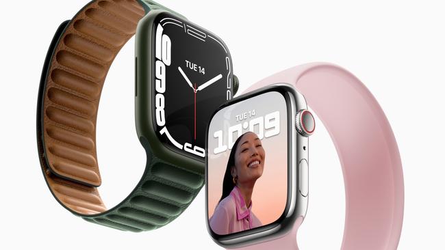 Apple unveiled its Apple Watch Series 7 with advanced health sensors.