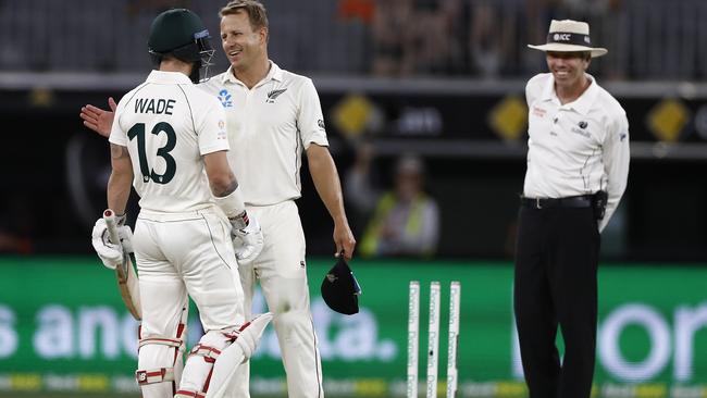 Wagner gave the Aussies some thunderous deliveries. Photo: Ryan Pierse/Getty Images