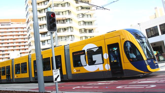 Gold Coasters want light rail extended in time for the Commonwealth Games. Photo: Kit Wise