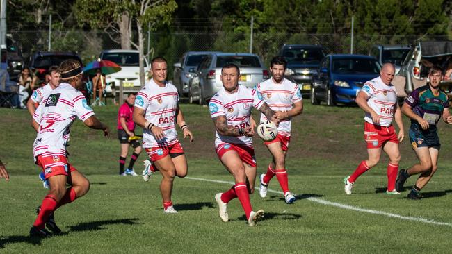 Former NRL star Todd Carney has been strong for Byron. Photo: Ursula Bentley@CapturedAus