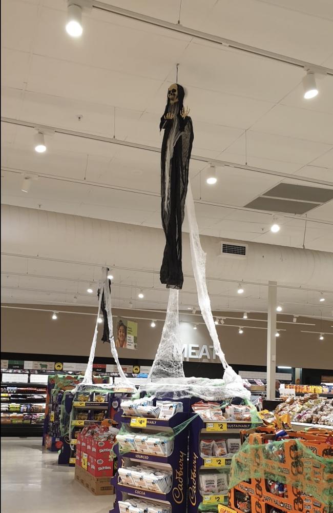 Woolworths Halloween display removed after online debate sparked |  news.com.au — Australia's leading news site